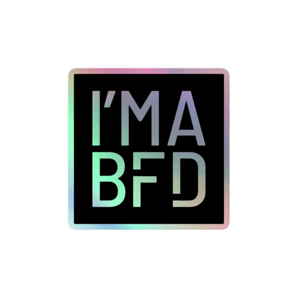 BFD Holographic stickers - Image 2