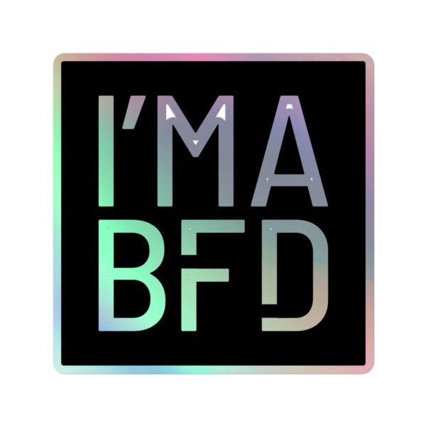 BFD Holographic stickers - Image 3